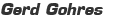 Gerd Gohres